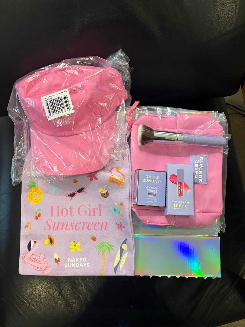 Naked Sundays Sunscreen and Accessories Bundle